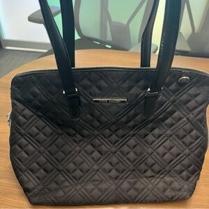 Steve Madden Black Quilted Shoulder Bag